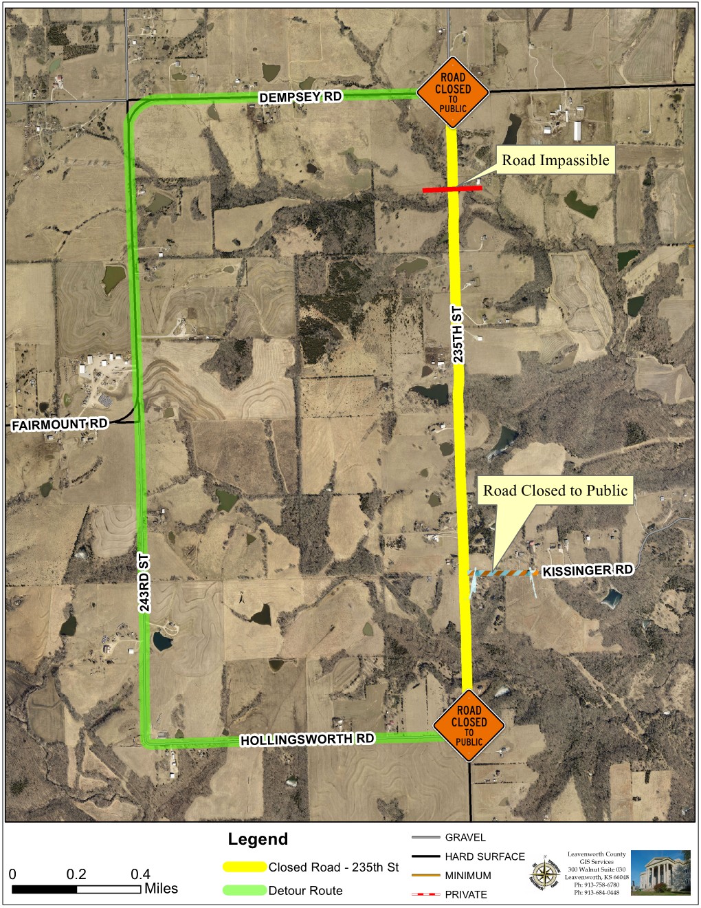 235th Street Reconstruction Closure Phase 1_ MAP 092325